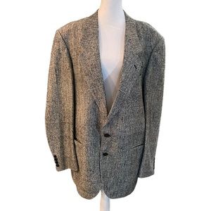 100% pure silk men jacket size 44